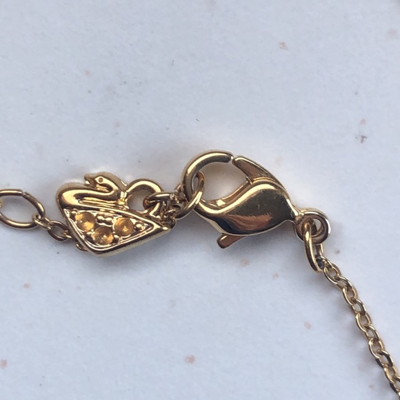 Swarovski Purple tanzanite crystal solitaire necklace - Picture 4 of 11